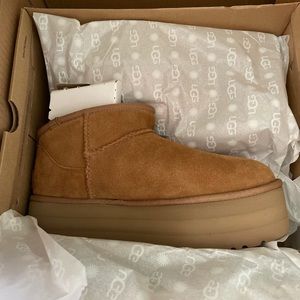 ❌NFS❌ New Classic Ultra Mini Platform Chestnut